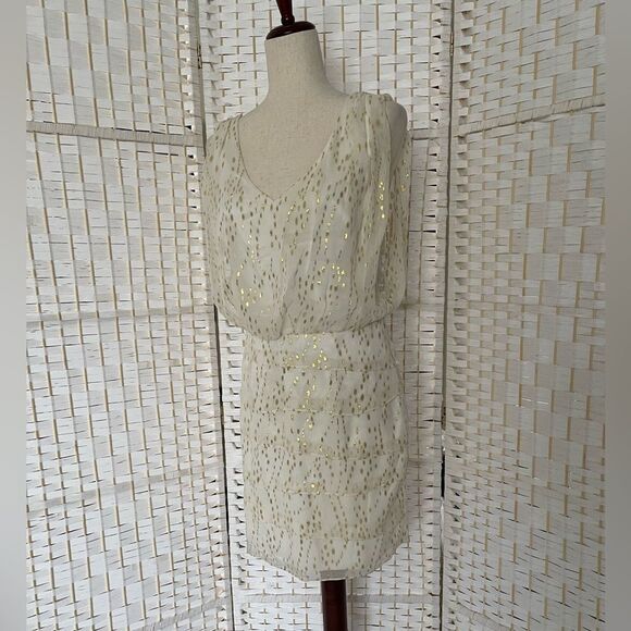 Laundry by Shelli Segal silk dress size 4 - Picture 2 of 13